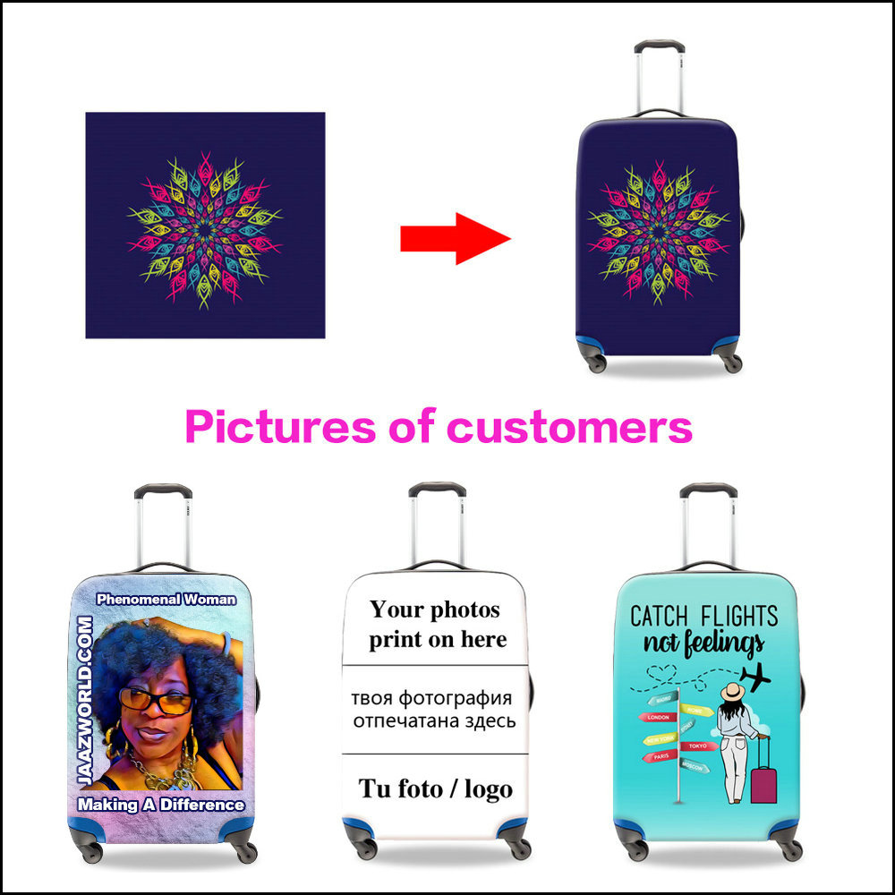 Christmas Santa Claus Luggage  - Waterproof Suitcase Cover Protector 评论和价格