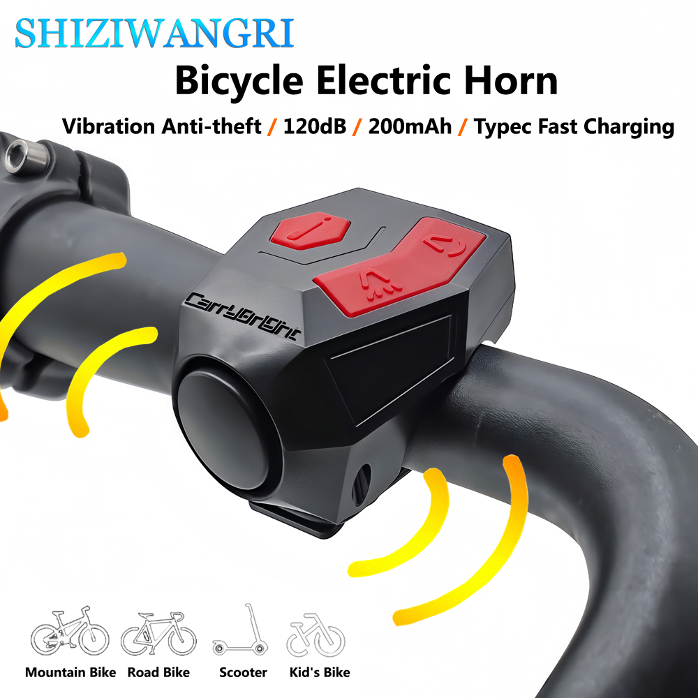 120dB Bicycle Horn Loud Electr - Kids Ride On Suitcase Scooter 评论和价格