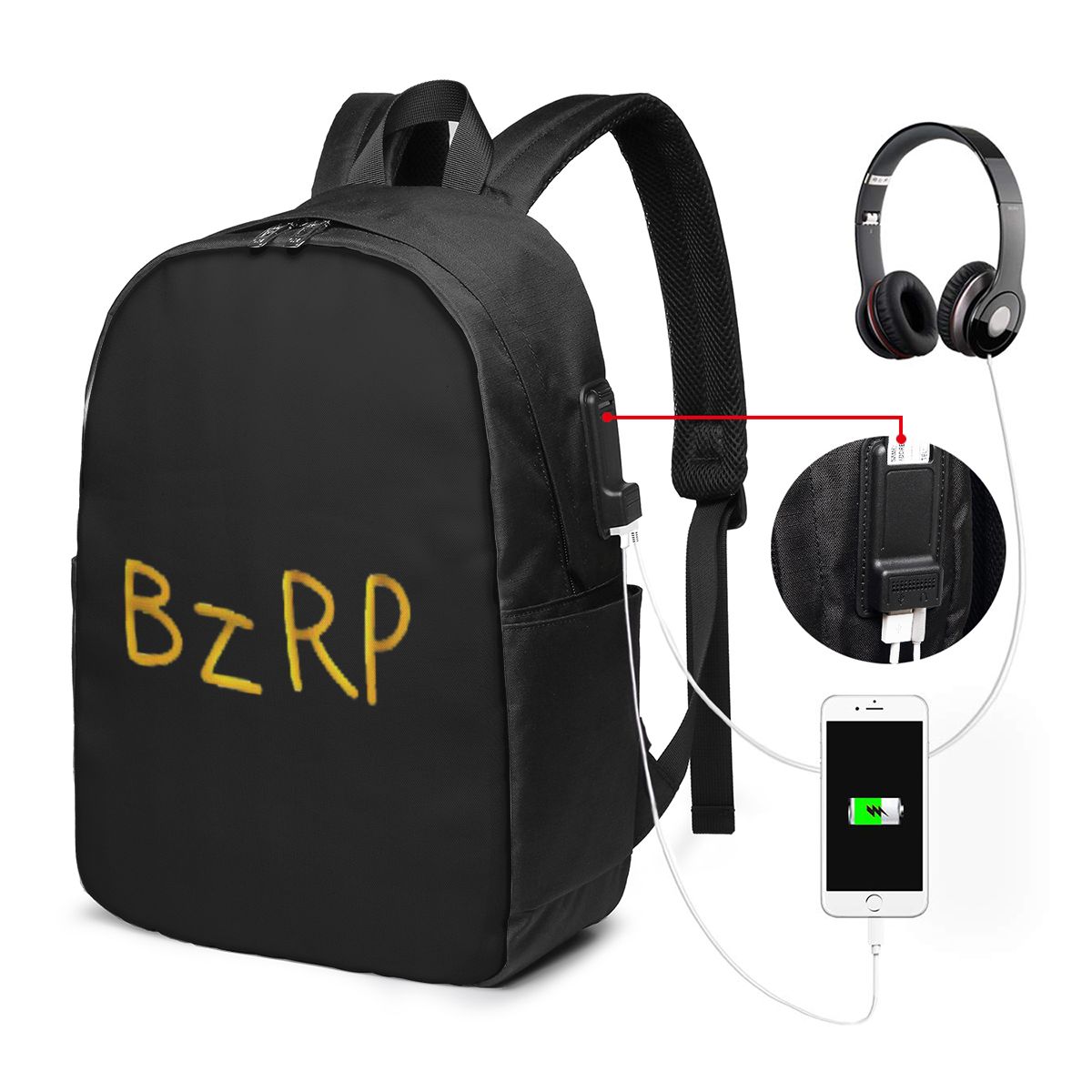 Bizarrap Cap (BZRP) Backpack T - Backpacks 评论和价格