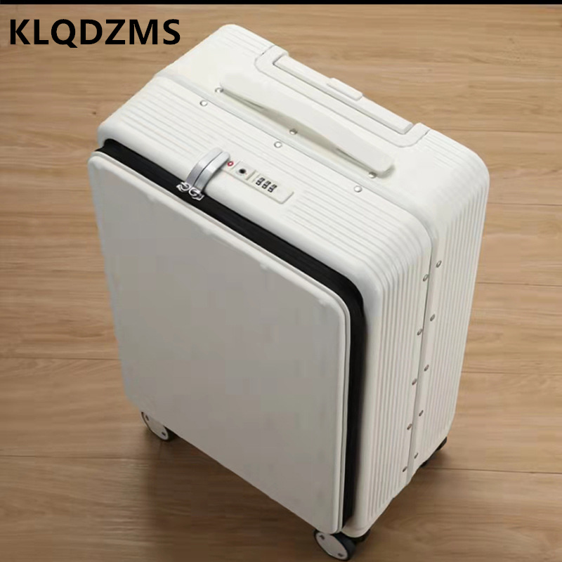 KLQDZMS Travel Luggage Front O - Front Opening Laptop Luggage 24 Inch 评论和价格