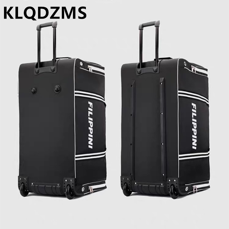 KLQDZMS Oxford Cloth Luggage T - Foldable Rolling Luggage Bag 评论和价格
