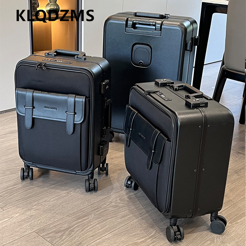 KLQDZMS Oxford Cloth Suitcase  - Spinner Wheel Rolling Suitcase 20 Inch 评论和价格