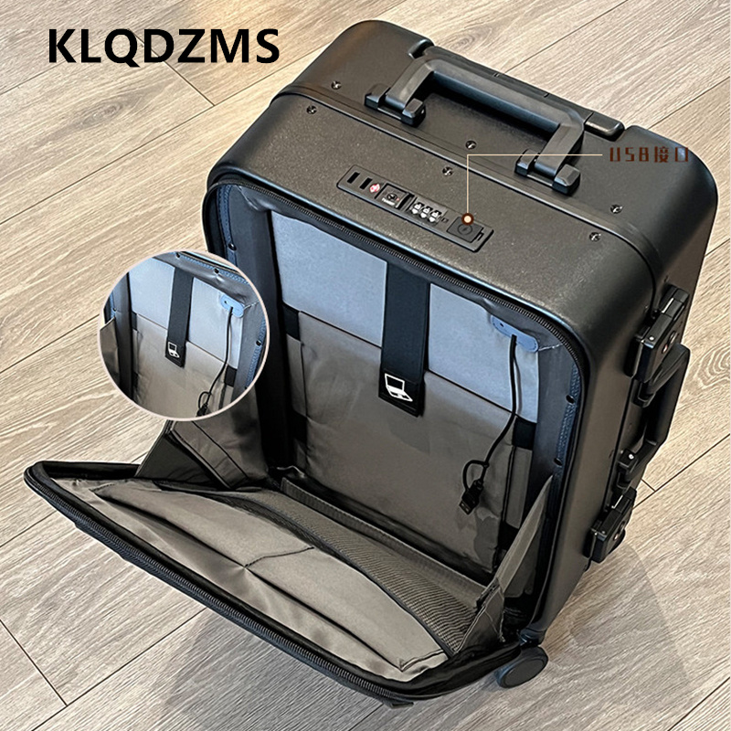 KLQDZMS Oxford Cloth Suitcase  - Spinner Wheel Rolling Suitcase 20 Inch 评论和价格