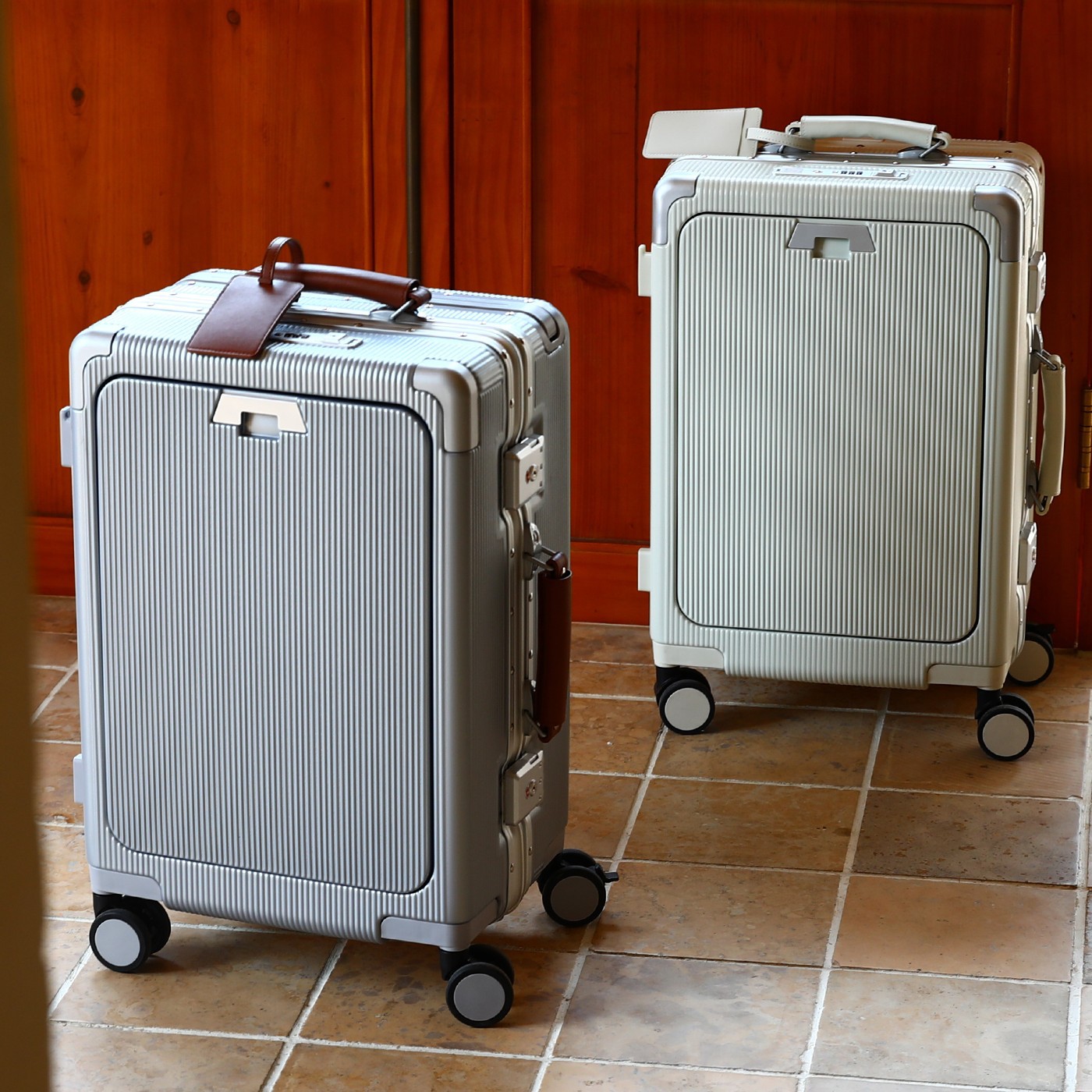 Large Capacity Allowed To Boar - Aluminum Frame Carry On Luggage 评论和价格