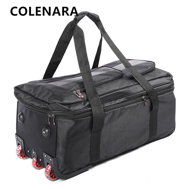 COLENARA Large Capacity Trolle - Foldable Rolling Luggage Bag 评论和价格