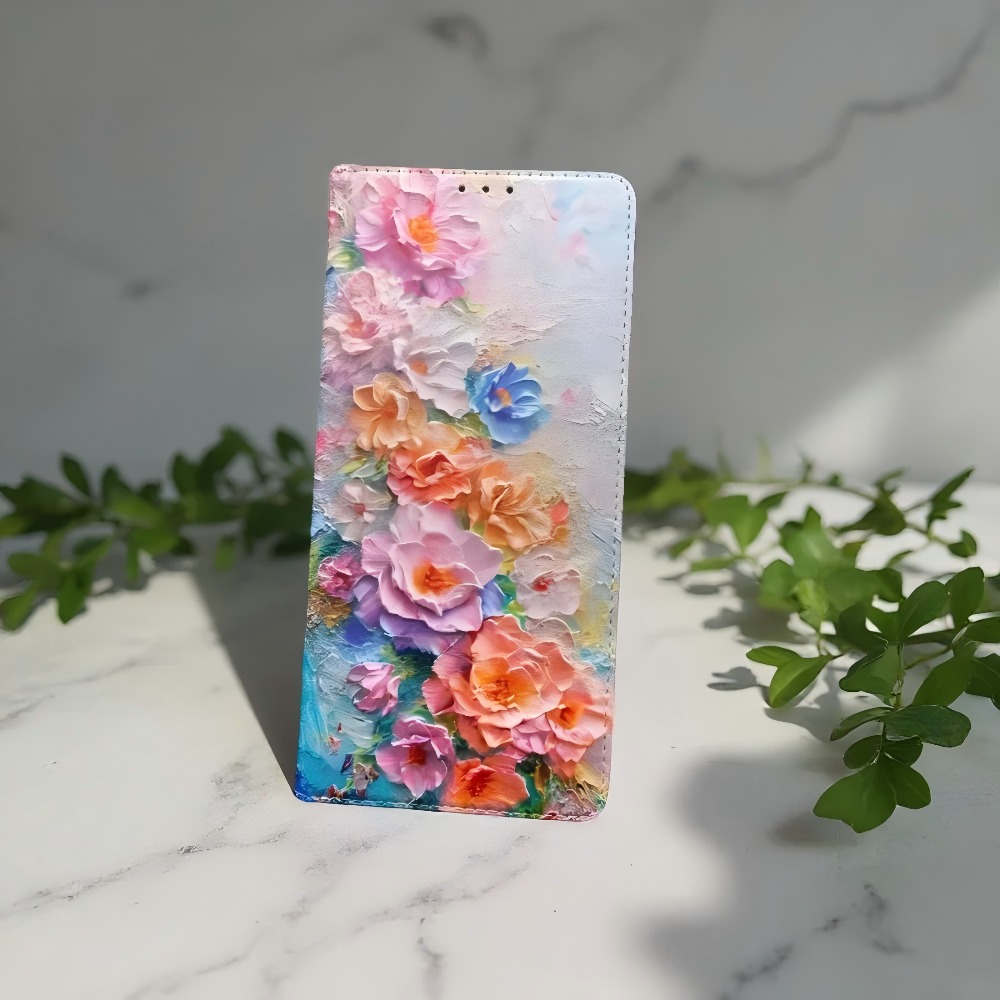 Painted Magnetic Flip Leather  - Wallets 评论和价格