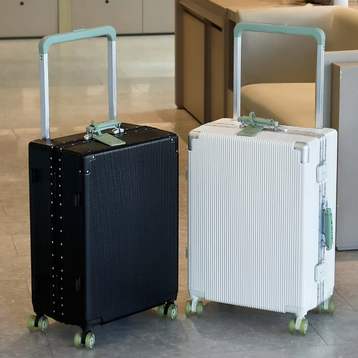 Wide-handle Suitcase with Roll - Spinner Wheel Rolling Suitcase 20 Inch 评论和价格