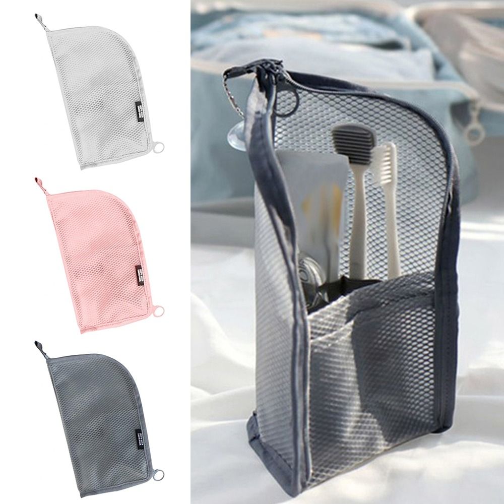 Portable Stand Makeup Brush Ba - Cosmetic Bags 评论和价格