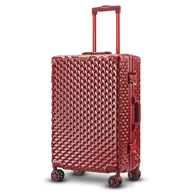New Travel suitcase,password b - Aluminum Frame Carry On Luggage 评论和价格