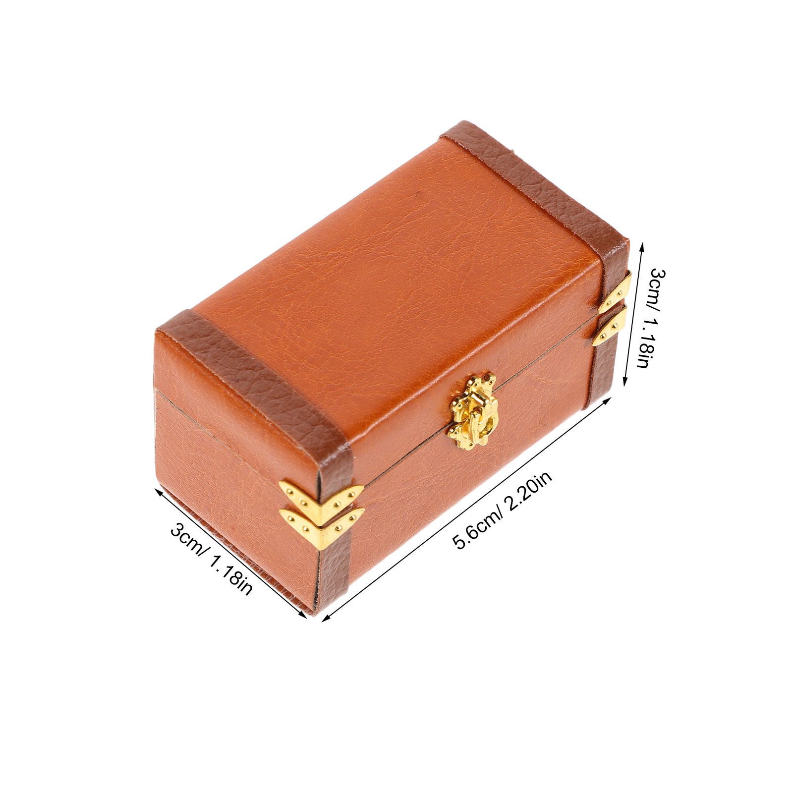 Miniature Vintage Trunk Suitca - Retro Vintage Trunk Suitcase 评论和价格